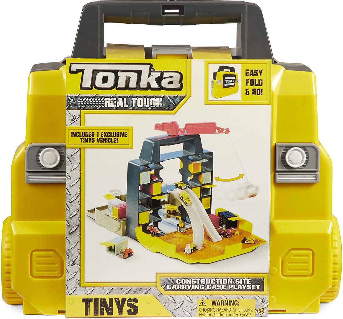 Convergeren Beg moeilijk Tonka speelkoffer met auto | bol.com