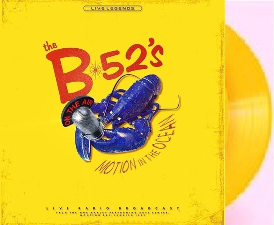 The B-52's - Motion In The Oceans (LP) (Coloured Vinyl)