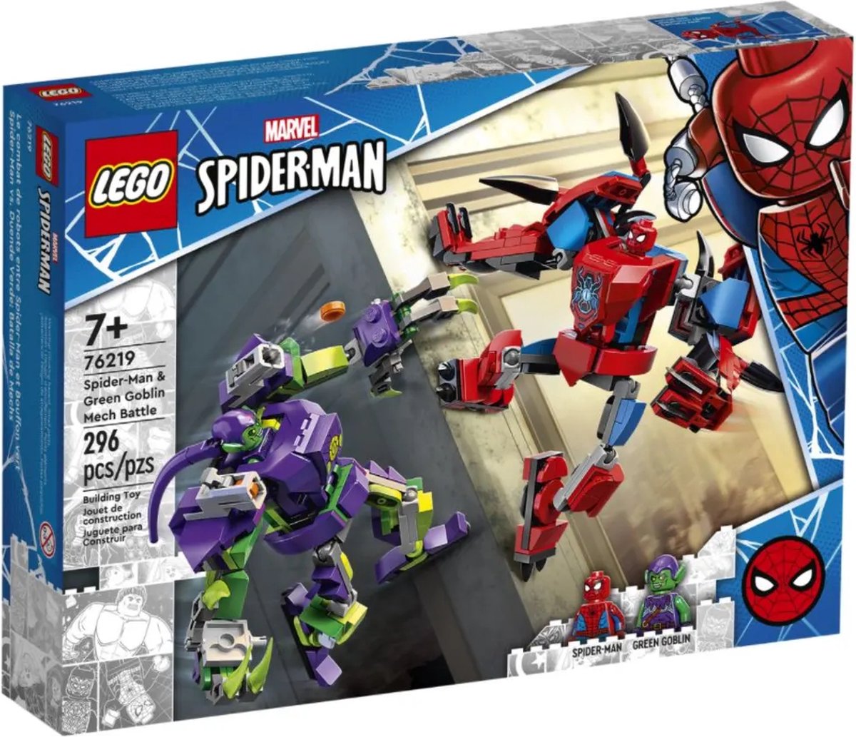 Lego Marvel 76219 Spiderman & Green Goblin mechagevecht — afbeelding 23