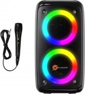 N-GEAR LGP 23M - Draadloze Bluetooth Party Speaker - Karaoke Set