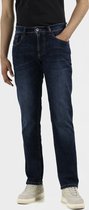 camel active Relaxed Fit 5-Pocket katoenen Jeans - Maat menswear-33/32 - Blau