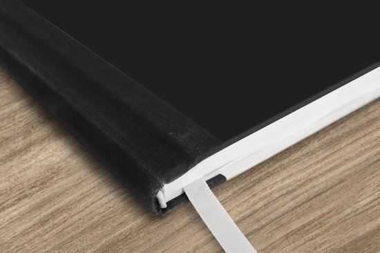 Carnet - Carnet d'écriture - Éléphant - Zwart - Gobelet - Carnet - Format A5 - Bloc-notes