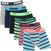 PUMA jongens 6P boxers printed stripe multi - 158/164