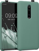 kwmobile telefoonhoesje geschikt voor Xiaomi Mi 9T (Pro) / Redmi K20 (Pro) - Hoesje met siliconen coating - Smartphone case in dennengroen