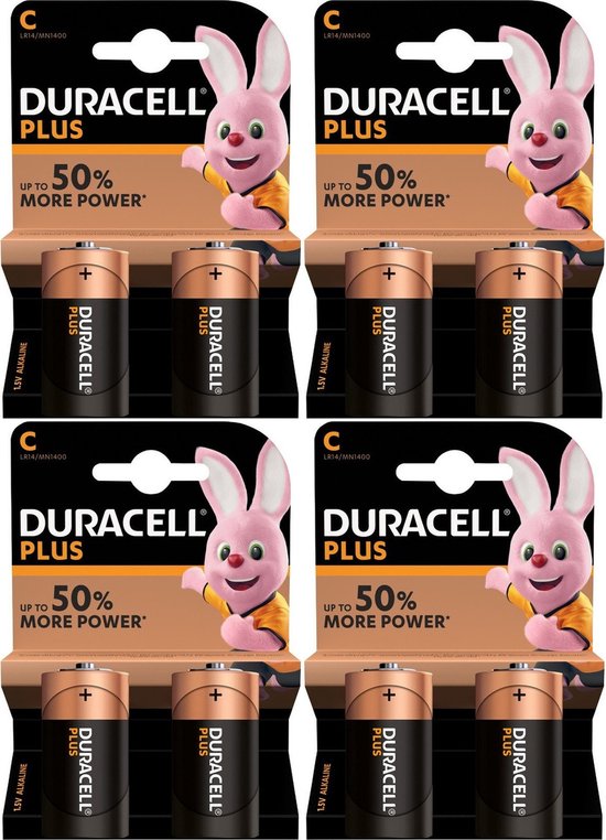 10 X Duracell - Baby C Plus LR14 Batterien + 100% LANGLEBIGER* MN1400 5