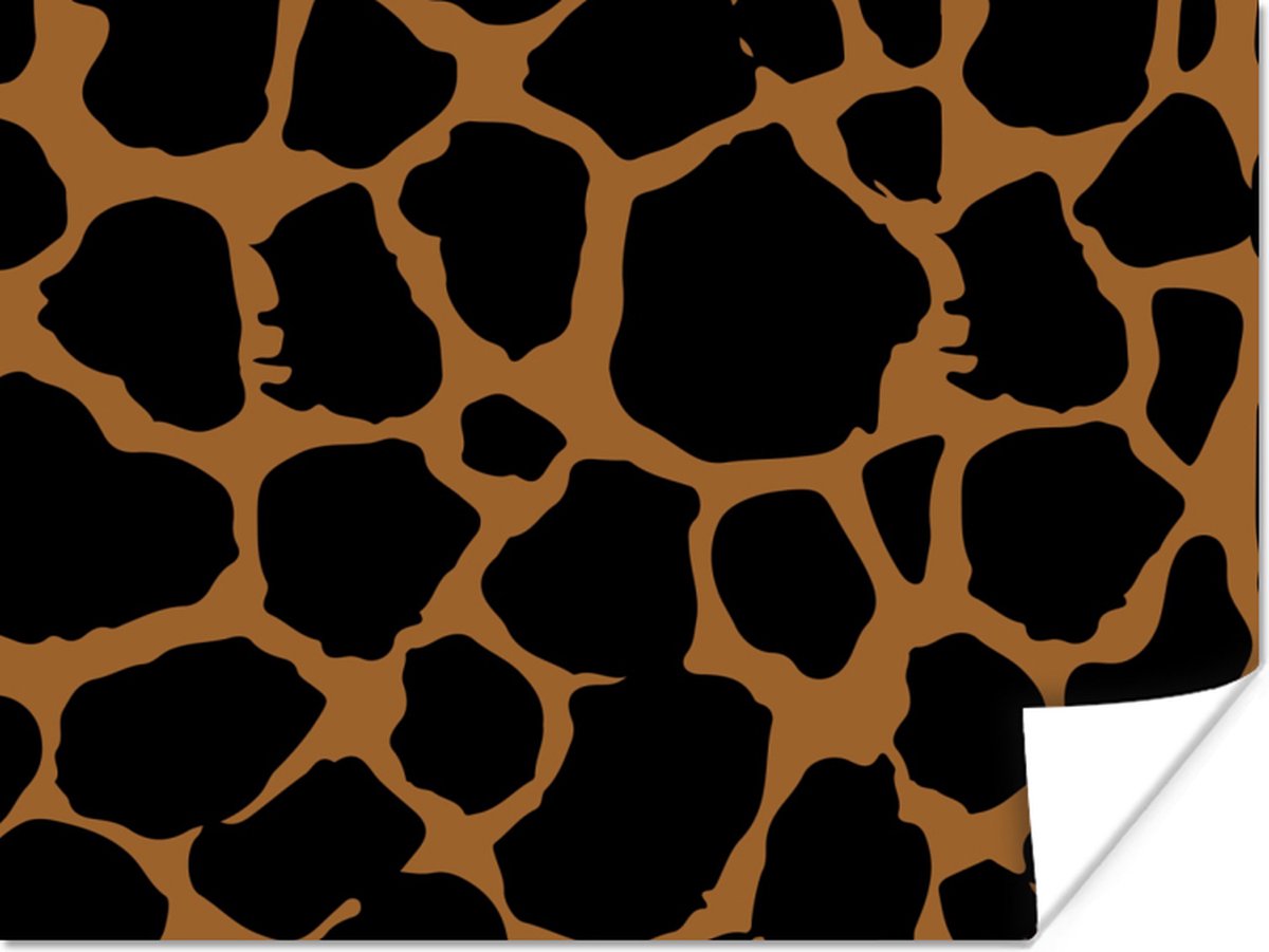 Poster Luipaardprint - Dieren - Design - 40x30 cm