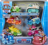 Paw Patrol True Metal - Cadeauset - Met neon Speelgoedauto's