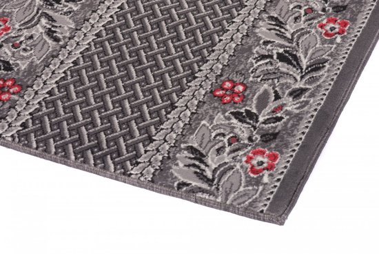 Tapiso Dream Carpet Runner Grijs Couloir Salon Taille - 80x1400