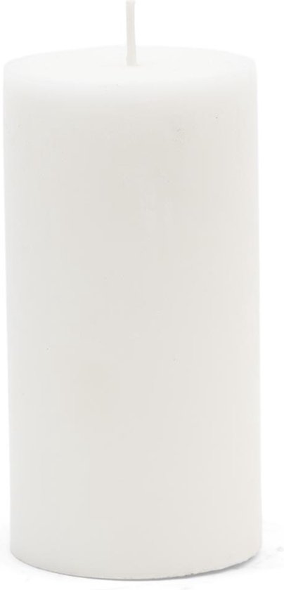 Riviera Maison Kaarsen - Stompkaarsen - Pillar Candle ECO 7x13 - Wit - 1 Stuks