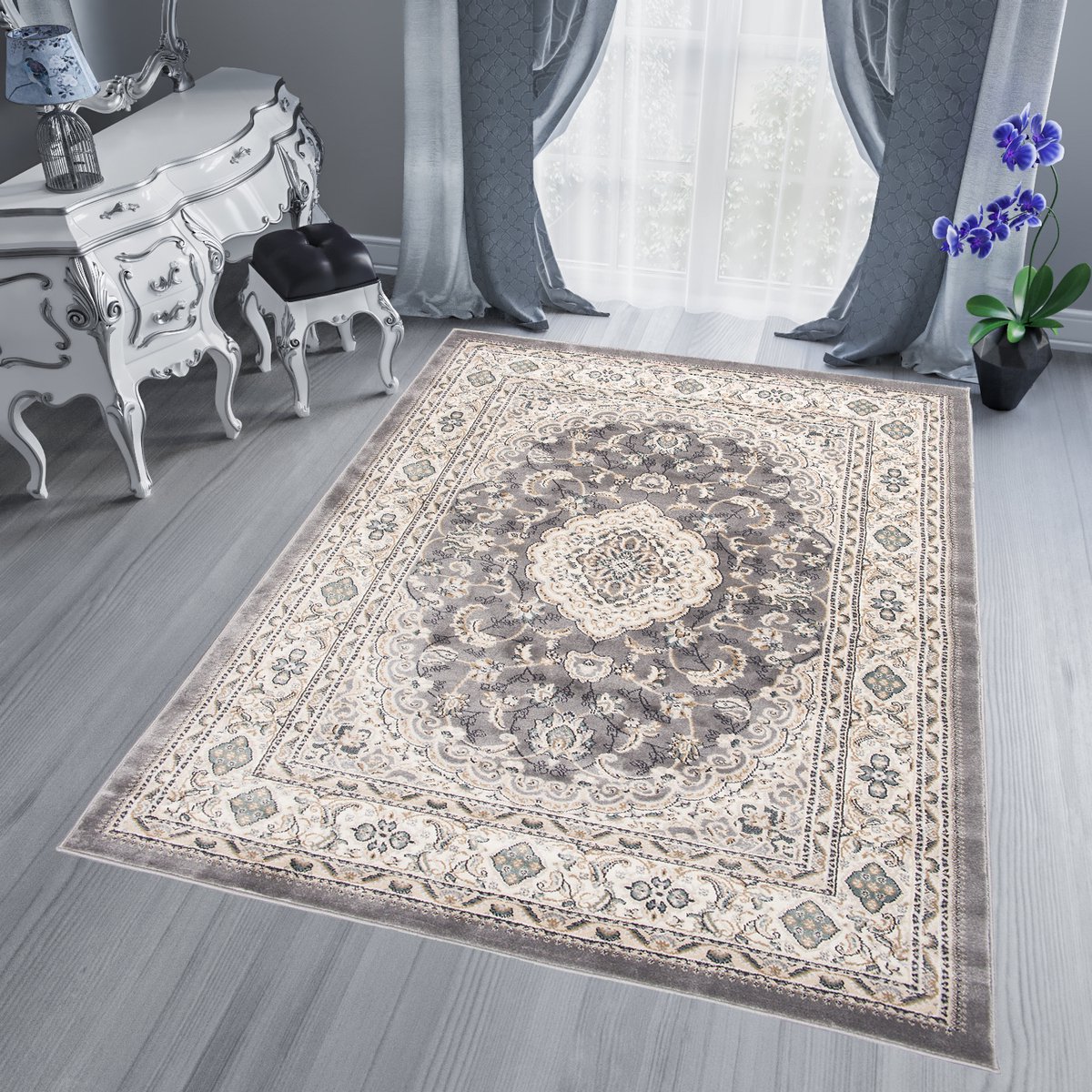 Tapiso Dubai Vloerkleed Woonkamer Oosters Oriental Tapijt kleurrijk, foto 2