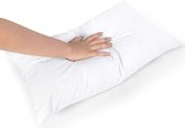 Mila Home Hoofdkussen -Wit - Hotel Kwaliteit - Anti Allergie - Microvezel 60x70 cm - Sleeping Pillow