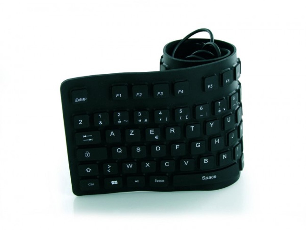 Keyboard Mobility Lab ML300559 AZERTY Roll-up Black