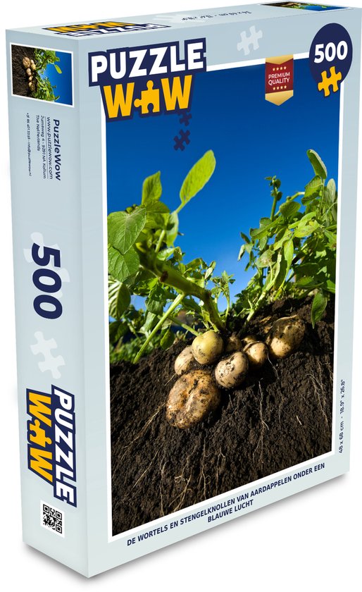 Puzzel Aardappel - Modder - Planten - Bladeren - Legpuzzel - Puzzel 500  stukjes | bol.com