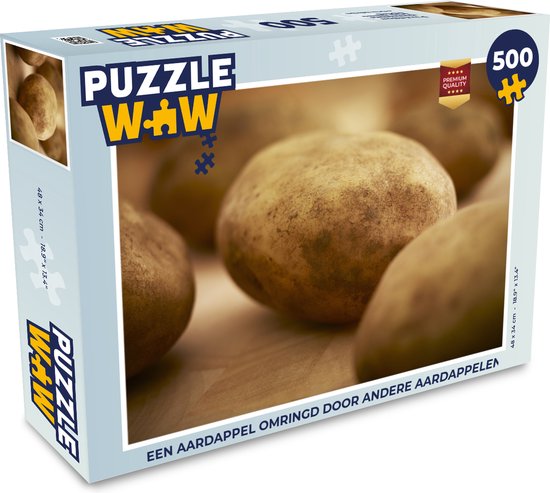 Puzzel Aardappel - Landelijk - Groente - Legpuzzel - Puzzel 500 stukjes |  bol.com