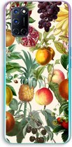 Case Company® - Hoesje geschikt voor Oppo A72 hoesje - Classic Flora - Soft Cover Telefoonhoesje - Bescherming aan alle Kanten en Schermrand