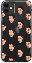 Case Company® - Hoesje geschikt voor iPhone 11 hoesje - Ugly Cry Call - Soft Cover Telefoonhoesje - Bescherming aan alle Kanten en Schermrand