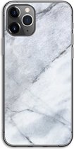 Case Company® - Hoesje geschikt voor iPhone 11 Pro hoesje - Witte marmer - Soft Cover Telefoonhoesje - Bescherming aan alle Kanten en Schermrand