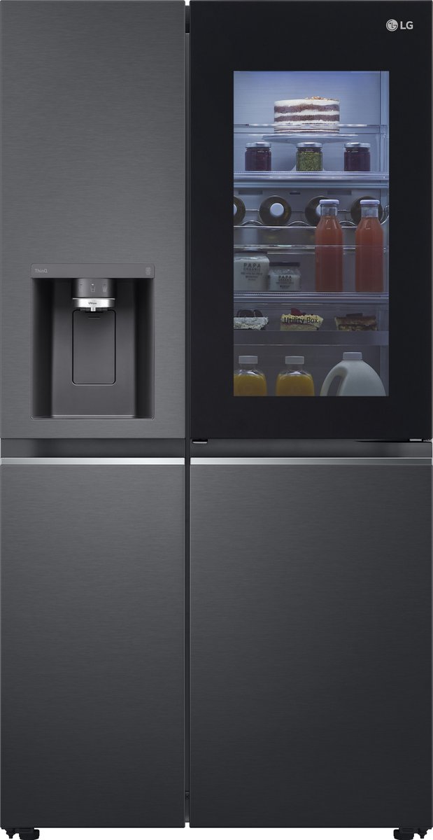 LG GSXV90MCDE Amerikaanse koelkast met InstaView™ Door-in-Door™ - 635L  inhoud -... | bol.com