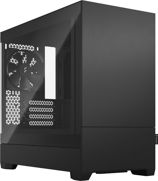 ATX Semi-tower Box Fractal Pop Mini Silent Black