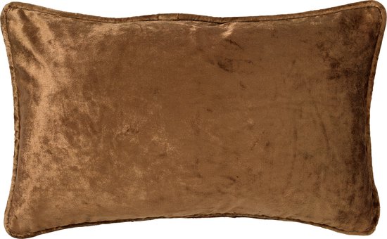 Sierkussen CHLOÉ | 30x50 cm Marron Tabac | Marron | Hoii | Comprend un rembourrage en plumes GRS