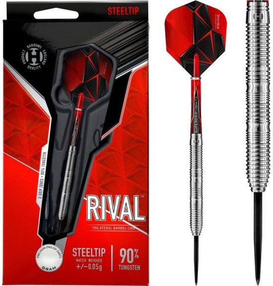 Foto: Harrows rival 90 dartpijlen 25 gram