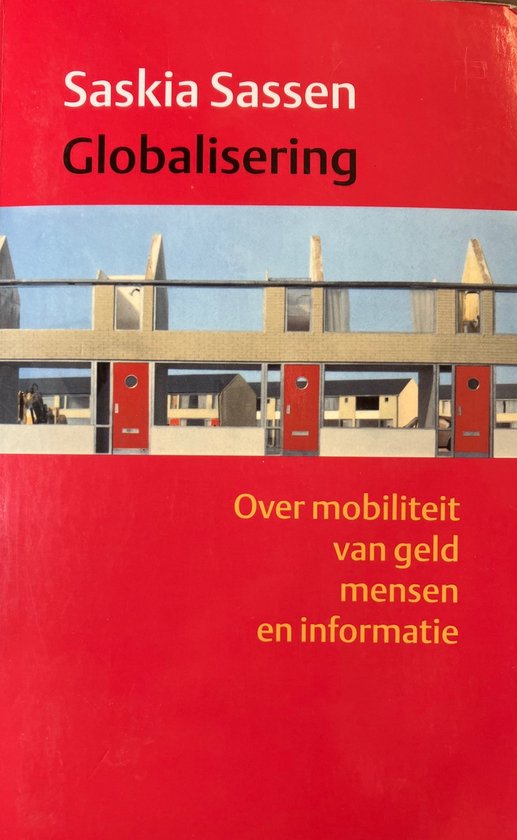 Globalisering, Saskia Sassen | 9789055152254 | Boeken | bol