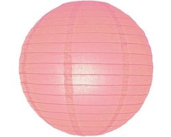Voordelig lampionnen pakket roze 6x