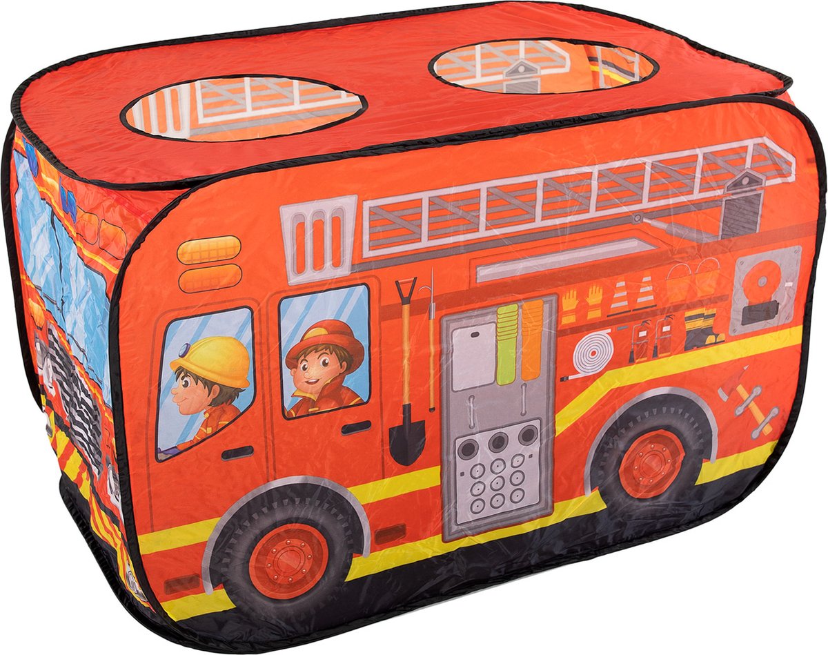 Pop-up Speeltent Brandweerwagen