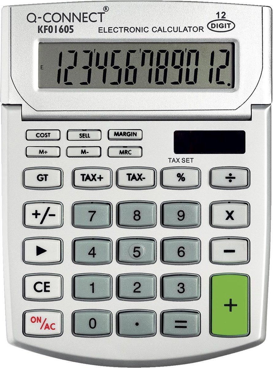 Calculatrice de bureau Q-Connect KF01605 | bol.com