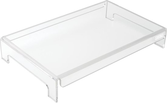 DESQ® Acryl monitorverhoger - Hoogte 120 mm, Dutch Design
