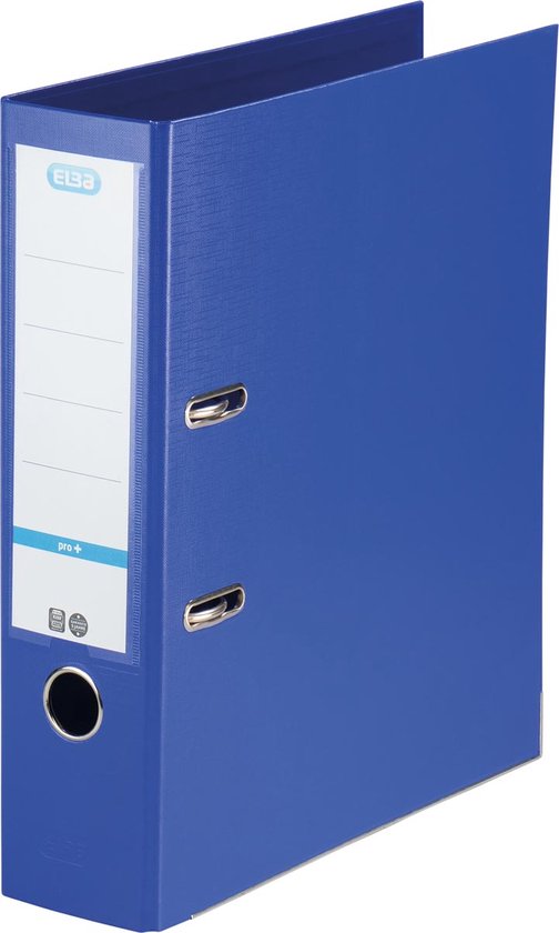 ELBA Smart Pro+ - Ordner - A4 - 80mm - blauw - doos van 10 stuks | bol