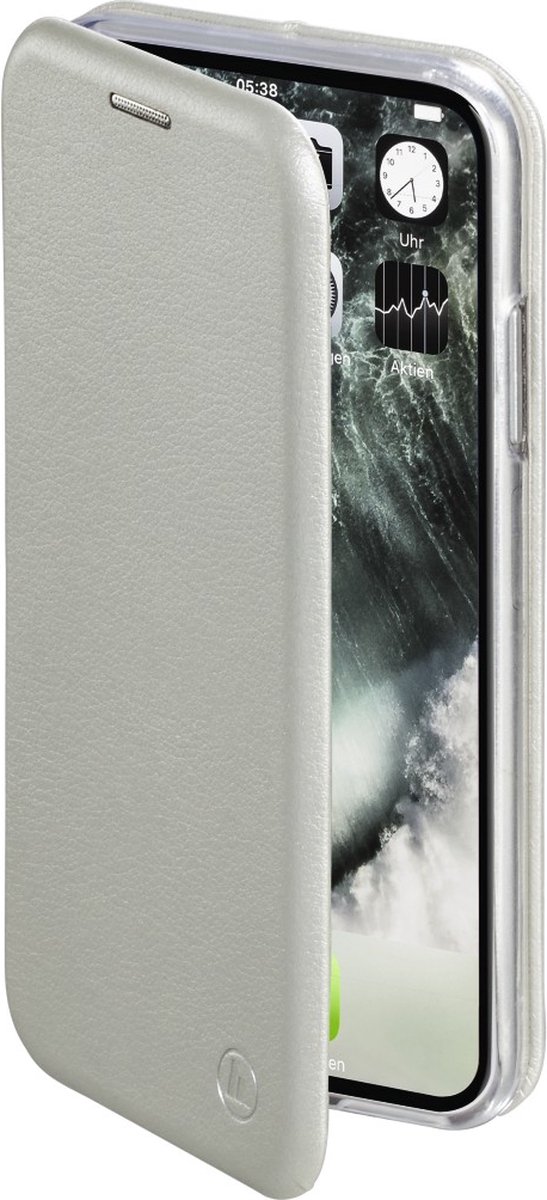 Hama Curve mobiele telefoon behuizingen 14,7 cm (5.8") Folioblad Zilver