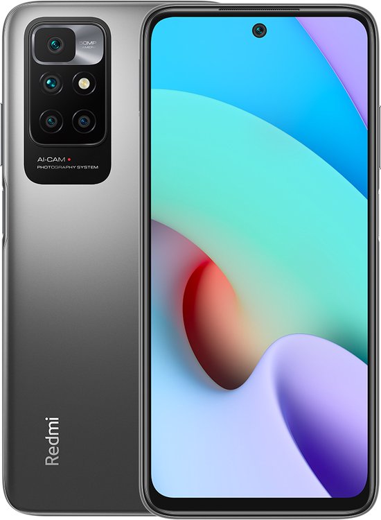 Xiaomi Redmi Note 10 5G - Écran 6,5" FHD+ 90Hz, 128 Go, 4 Go RAM, Batterie 5000 MAh, Android 11 - Bleu