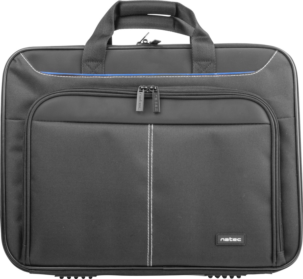 Natec-nto-0768- Doberman - Laptoptas - 15,6'' - Zwart - anti shock - schoudertas - vakken - veilig