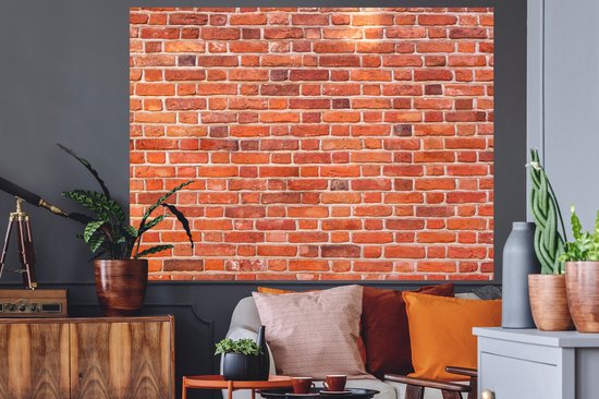 Stickers muraux - Film autocollant - Brique - Murs - Robuste - 160x120 cm - Film adhésif - Stickers muraux Chambre d'enfant - Papier peint autocollant XXL