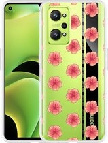 Realme GT Neo2 Hoesje Hawaiiaanse Bloemen - Designed by Cazy