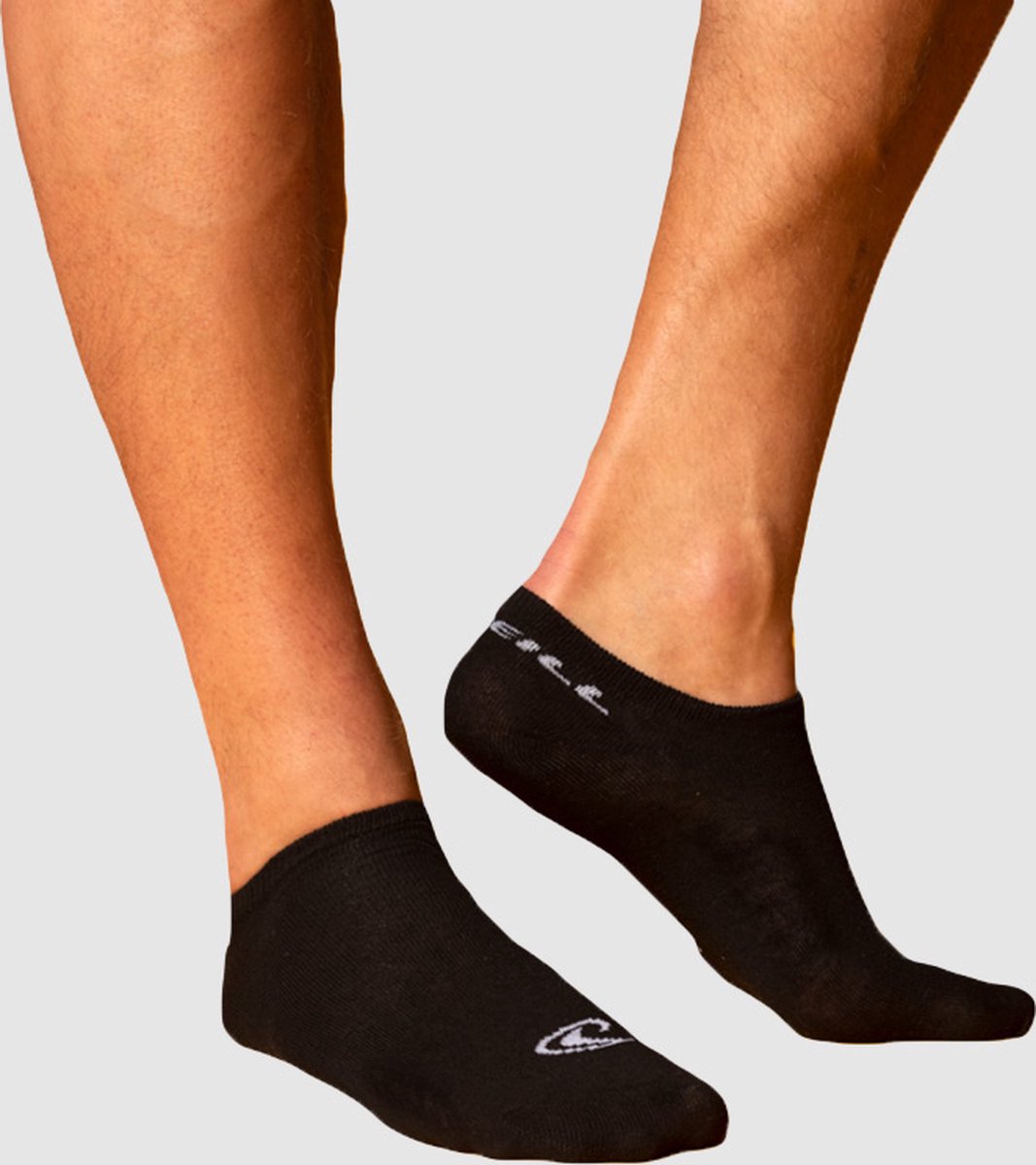 O'Neill unisex 3P sneakersokken basic grijs & zwart multi