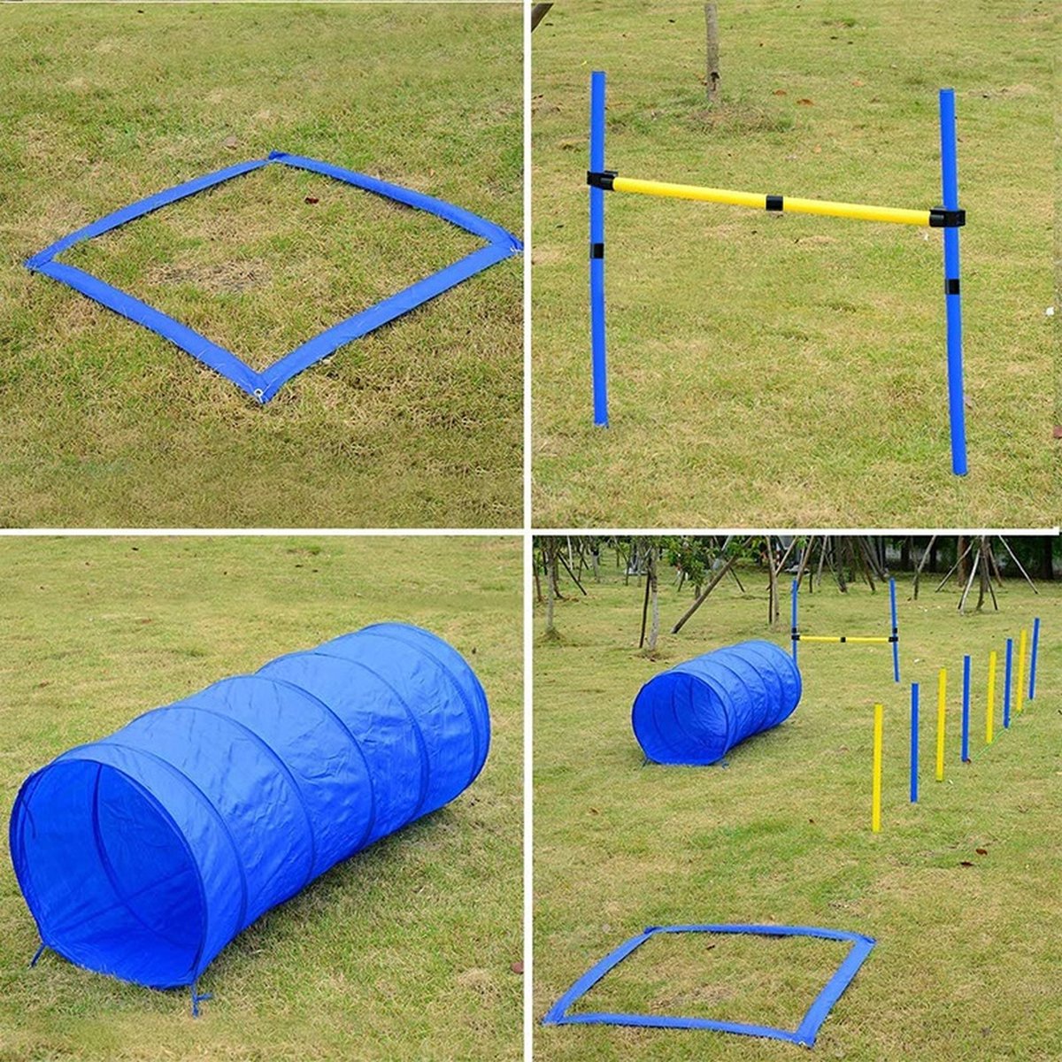 UISEBRT Agility Kit d'équipement pour chien – Kit d'entraînement pour