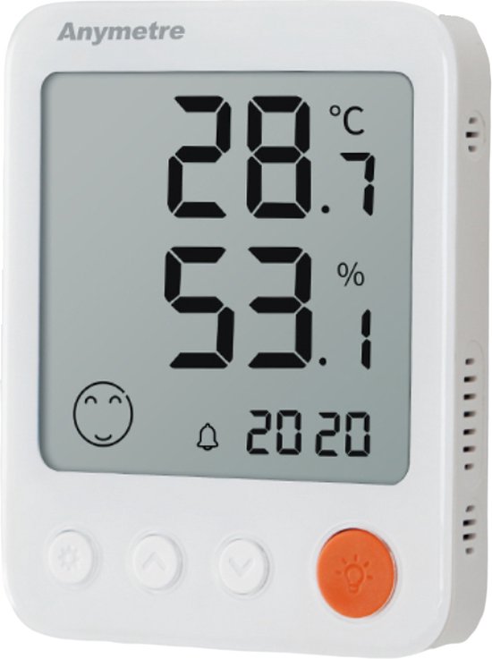 Thermomètre Hygromètre d'intérieur numérique Hygromètre Klok