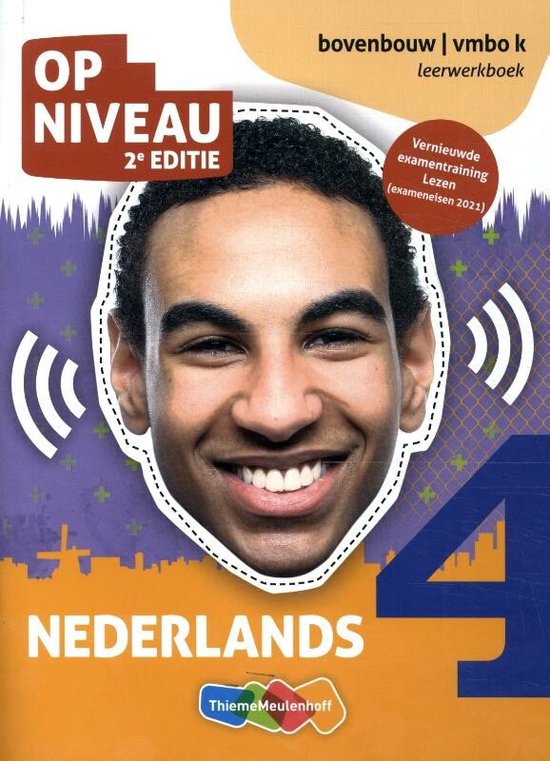 Op niveau vernieuwde examentraining lezen bovenbouw vmbo k L ... - cover