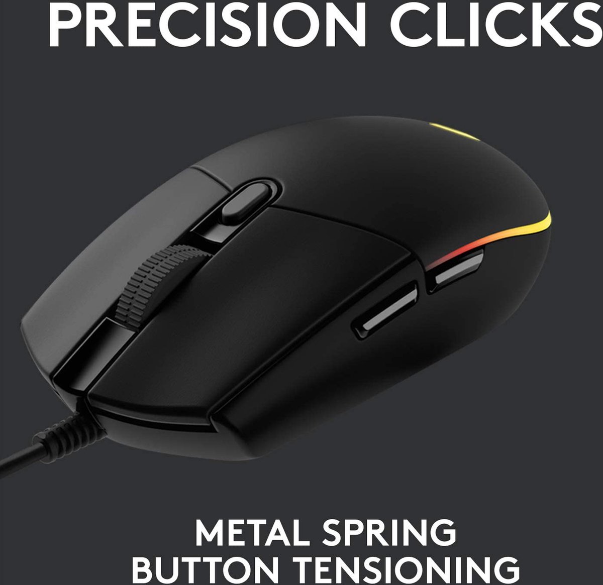 Logitech G102 LIGHTSYNC Gaming Muis thumbnail 6