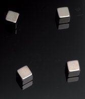 Naga magneet voor glasborden, ft 10 x 10 x 10 mm, 4 stuks 18 stuks
