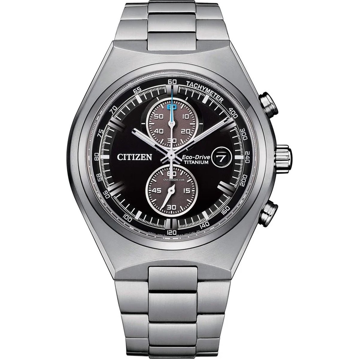 Citizen CA7090-87E Horloge - Titanium - Zilverkleurig - Ø 43 mm