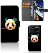 Telefoontas Xiaomi Poco X4 Pro 5G Hoesje ontwerpen Panda Color Sinterklaas Cadeautje