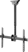 Deltaco - Support TV Plafond - Inclinable et Rotatif - 37 à 70 pouces - 560mm-910mm