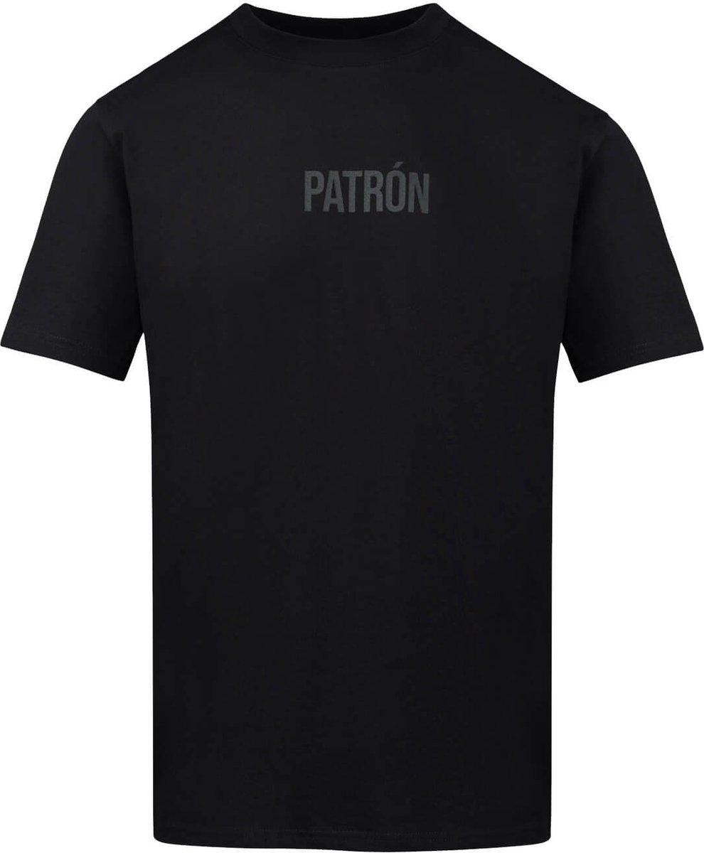 Patrón Wear - T-shirt - Oversized Brand T-shirt Black/Black - Maat L