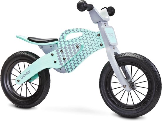 Loopfiets Handvat Loopfiets Enduro mint, incl. meeneem handvat | bol.com