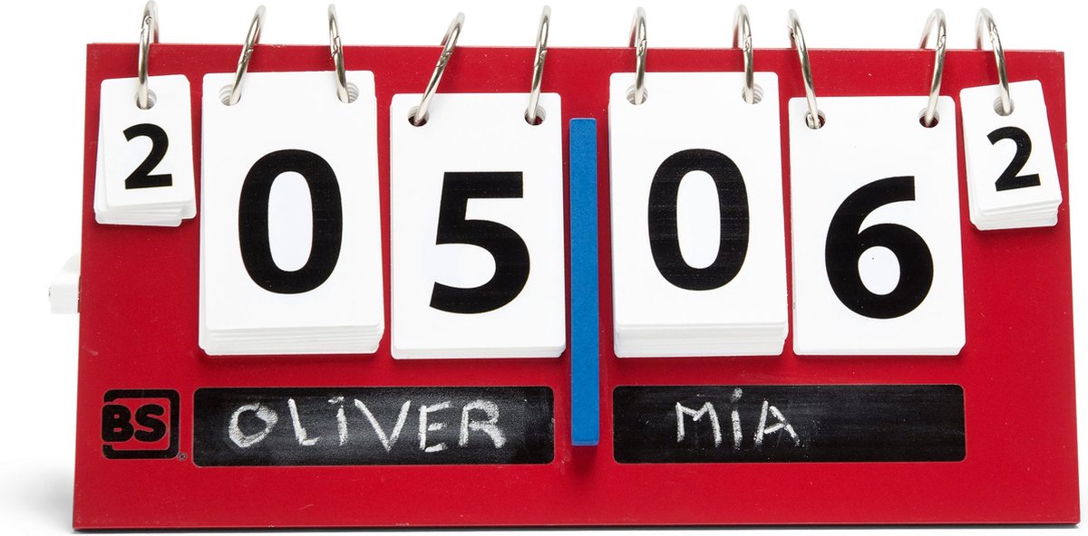 BS Toys Scorebord - Voetbal bord - Met krijtbord - Buitenspeelgoed - Cadeau kind