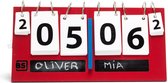 BS Toys Scorebord - Voetbal bord - Met krijtbord - Buitenspeelgoed - Cadeau kind