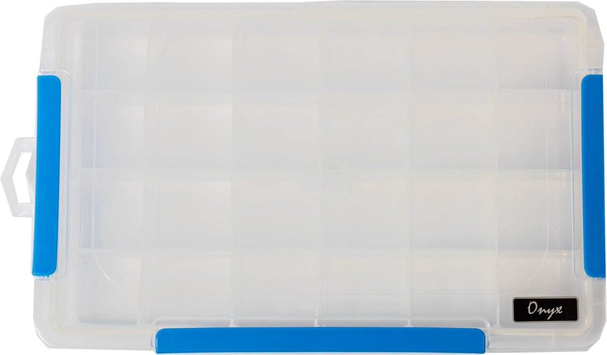Onyx Waterdichte Tacklebox - Volledig verstelbaar - Maat : Large (35x22x4cm)